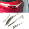 For Mazda Cx-5 Cx5 2017 2018 ABS Chrome Rear Tail Light Taillight Lamp Cover Trim Lid Eyelid Eyebrow Molding Garnish Accessories