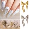 Drills DIY Manicure Rhinestones Bow Ties Nail Jewelry Nail Art Decoration Bowknot Nail Ornaments