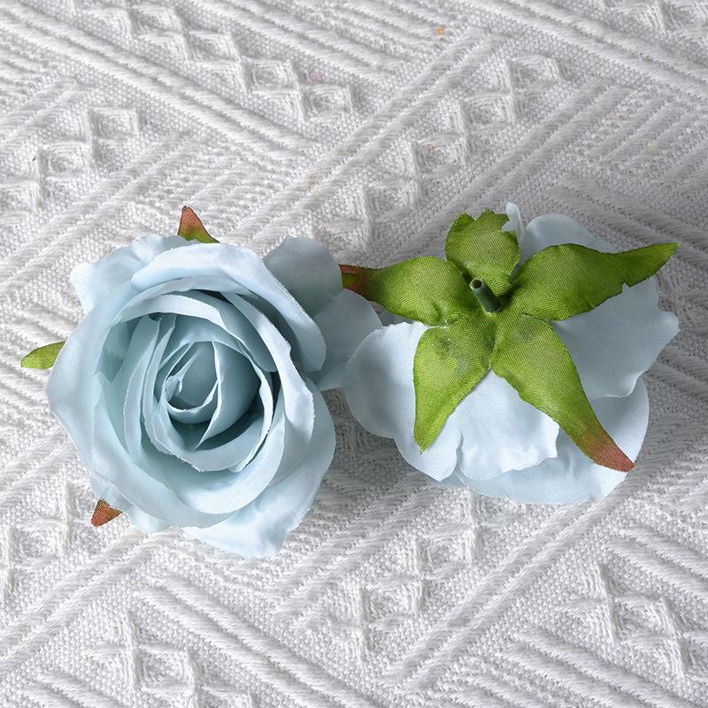 

Головки шелковых роз для свадебного декора – Искусственные цветы ручной работы для стен и арок