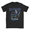 Ilia Malinin Cartoon Poster Cotton T Shirt For Adult Beach  Aesthetic TShirts O Neck Trending Tee Shirt Oversized Design Tops
