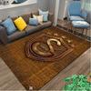 [1pc Galatasaray SK Office Carpet] Easy Maintenance Chair Rug for Conference Room Use, Durable Area Sofa Floor Mat