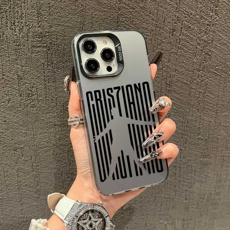 Mr Football C-cR7-R-Ronaldos Casing For Xiaomi Redmi 14C 13C 12C 12 10C 10 Note 14 13 12 Pro Plus 10 10s 11 11S 4G 5G Case Hard