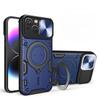 Slide Camera Lens Protector Armor Case For iPhone 16 15 14 13 12 11 XS XR Plus Pro Max Military Grade Bumpers Ring Cover