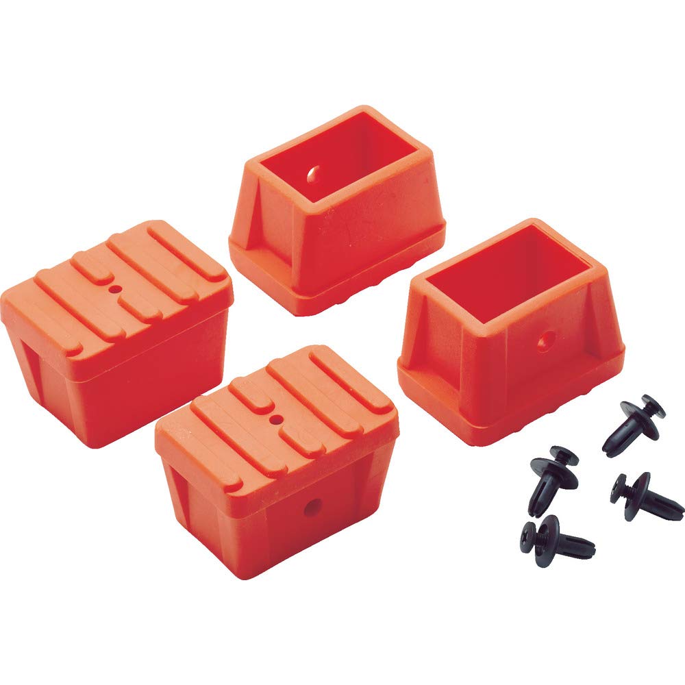 

TRUSCO Оранжевый для нескользящих колпачков, 4 шт. TSF, TSF-PS2-OR