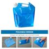 Collapsible 5L/10L Water Container - Durable, Foldable, and Leak-Proof for Camping and Hiking