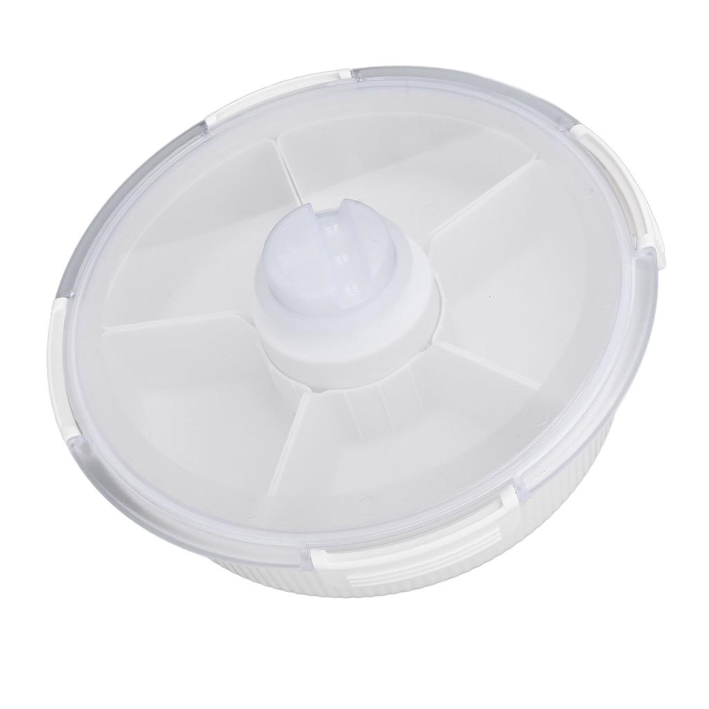 Divided Serving Tray Electric Vacuum Sealed Clear Snack Plate Snackle Box Container with Lid Pump for Candy Fruits Nuts