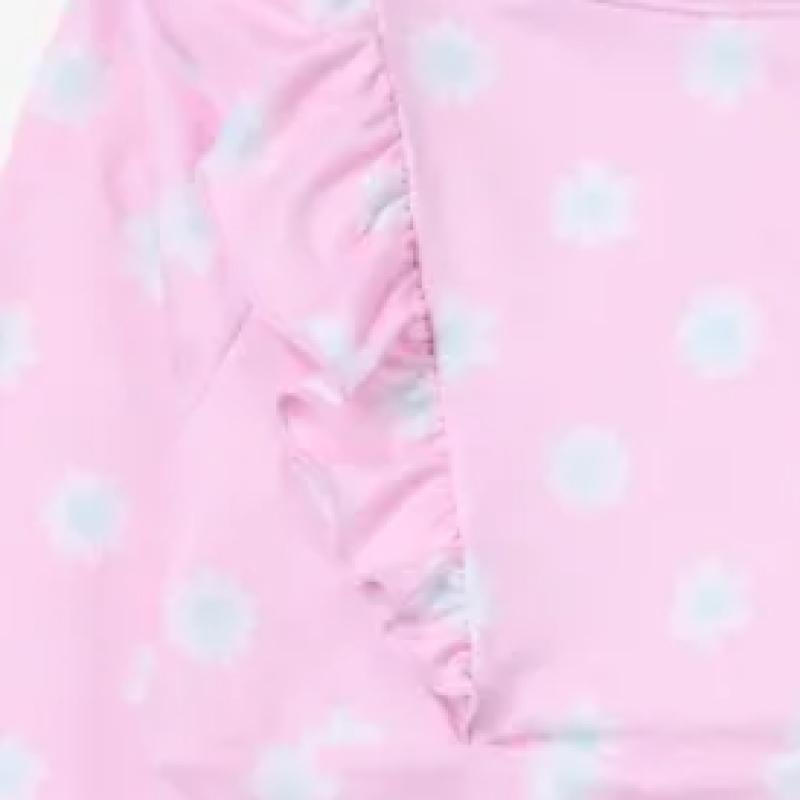 [fila Kids] Flower Rash Guard Setup  Fk2swf2a16f Epk  q0zFk2swf2a16fEpk