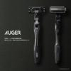 Kai Auger 5 Blade Razor Combo Pack With Holder + 6 Replacement Blades