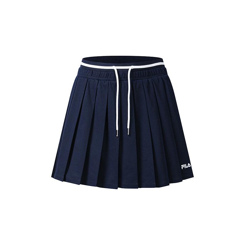 FILA Tennis Moisture-Wicking Fashionable Versatile Skin-Friendly Tennis Skirt Women skirts A11W633320FDB