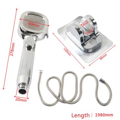 Cabezal de Ducha para RV con Kit de Manguera y Soporte Apto para Autocaravana RV