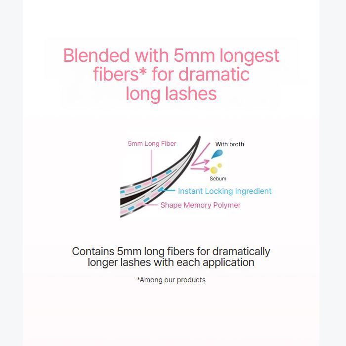 KissMe Heroine Make Advanced Film Mascara Water Proof Free (Long / Volume) (4 Options)