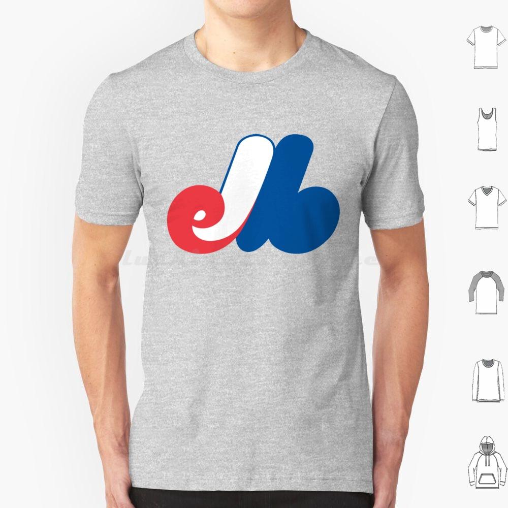 BaseballDefunct TeamMontreal Expos T Shirt 6xl Cotton Cool Tee Sport Sports Baseball Baseball Design Expos Montreal Expos S