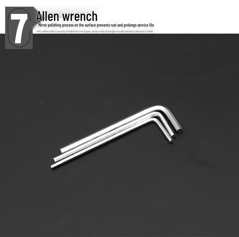 46-Piece Multifunctional Ratchet Wrench Set for Car and Motorcycle Repair