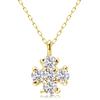Lala Christie Diamond Cross Necklace In 18K Gold Women's 0.1ct (lp51-0013-yg)