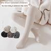 Girls' Winter Thickened Velvet Cotton Leggings - Hip-Lifting Lambskin Nine-Point Warm Pantyhose