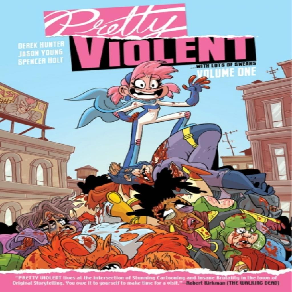 Pretty Violent Volume 1 by Jason Young Paperback Book 9781534315075