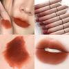Milk Cream Lip Mud Lip Lacquer Velvet Matte Finish Non-Fading No Stain on Cup Student Party Plain Nude Color Lip Lacquer Lipstick Female