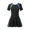 2025 Women's Skirted One-Piece Swimsuit: Sporty, Stylish, Slimming, Quick-Dry, Perfect for Vacation