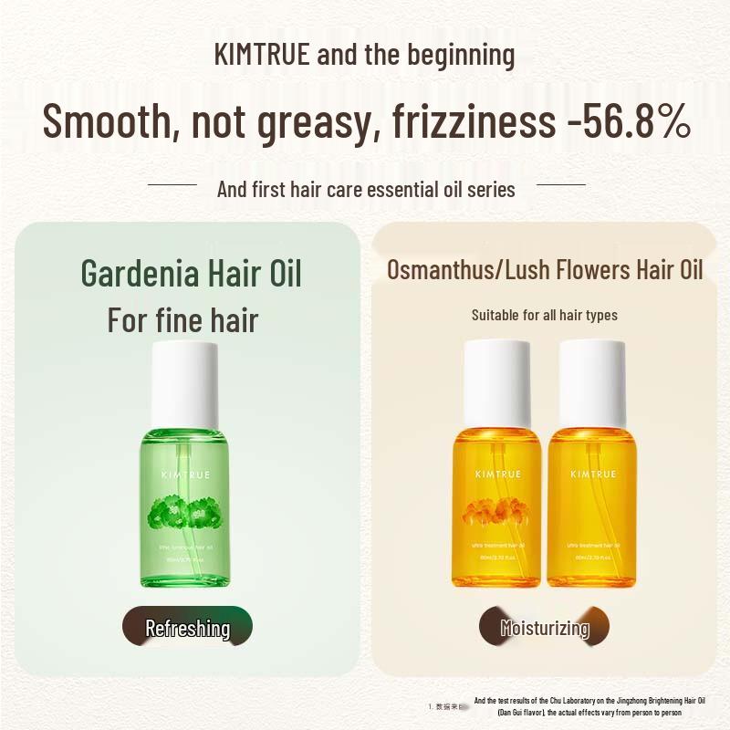 KIMTRUE Hair Oil Smoothing & Anti-Frizz Set (3 X 20ml)