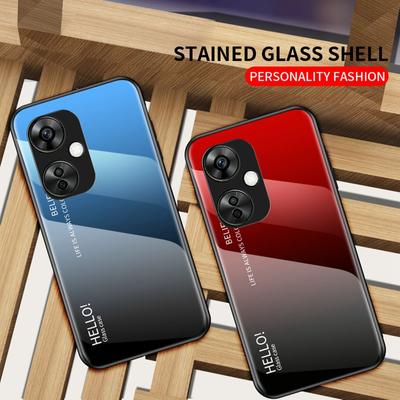 Gradient Tempered Glass Case For Honor 400 10 50 70 200 Lite X7B X9B 90 20 Pro 8A 9X X6 X7C X7D X6C Huawei P30 P40 Nova 11 11i 7i 9 Y70 12 12i Cover
