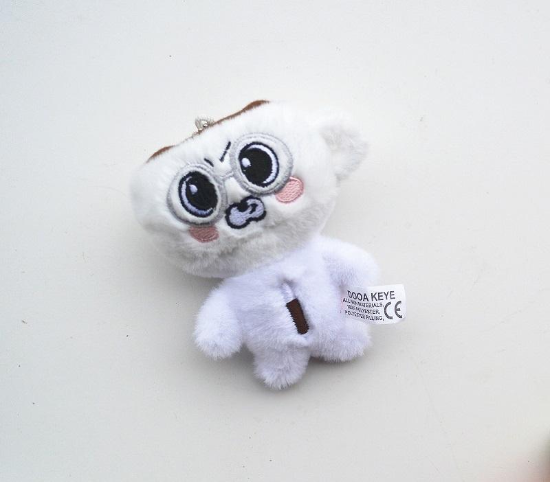Kpop Nmixx Plüsch Schlüsselanhänger Niedlicher Puppen Anhänger Sullyoon Jiwoo Kyujin Haewon Weiches Stofftier Taschenanhänger Fan Geschenk