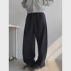 Men's Autumn Retro Tie-Dye Wide-Leg Sweatpants with Side Stripes