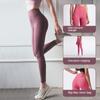 Spring and Summer Outdoor Hip-lifting Yoga Pants, Sports Tights, High-waisted Peach Butt Fitness Pants, Women's Nude-feeling Seamless Yoga Clothes