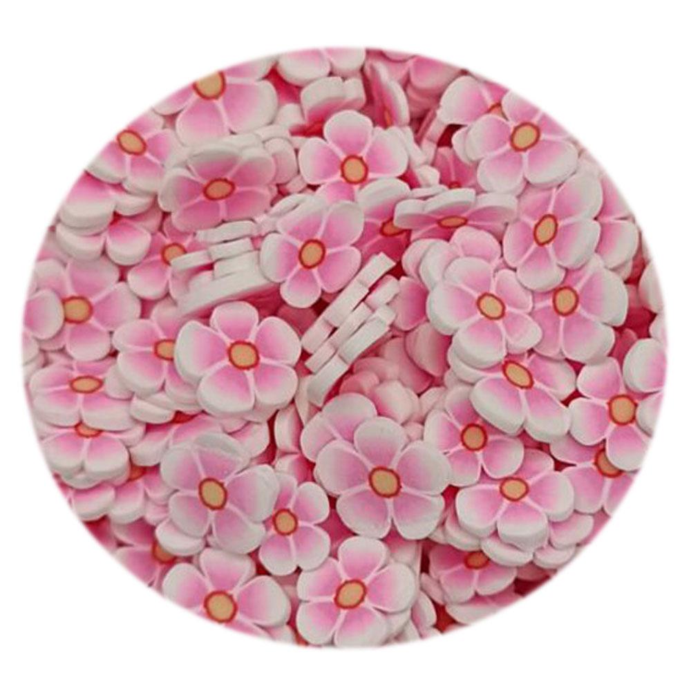 Mix Design Daisy Flower Polymer Clay Colorful Sprinkles for DIY Crafts Tiny Cute 5mm Plastic Klei Mud Particles