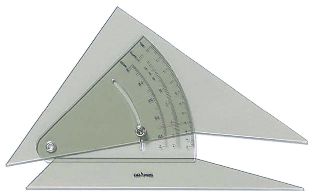

Drapas Free Gradient Ruler 3mm Thickness 25cm 13905