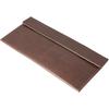 [Dom Teporna] Billfold Wallet (No Coin Pocket) Slim Genuine Leather Italian Leather Long Wallet Card Case Bill Case Men's Women's Antique Brown