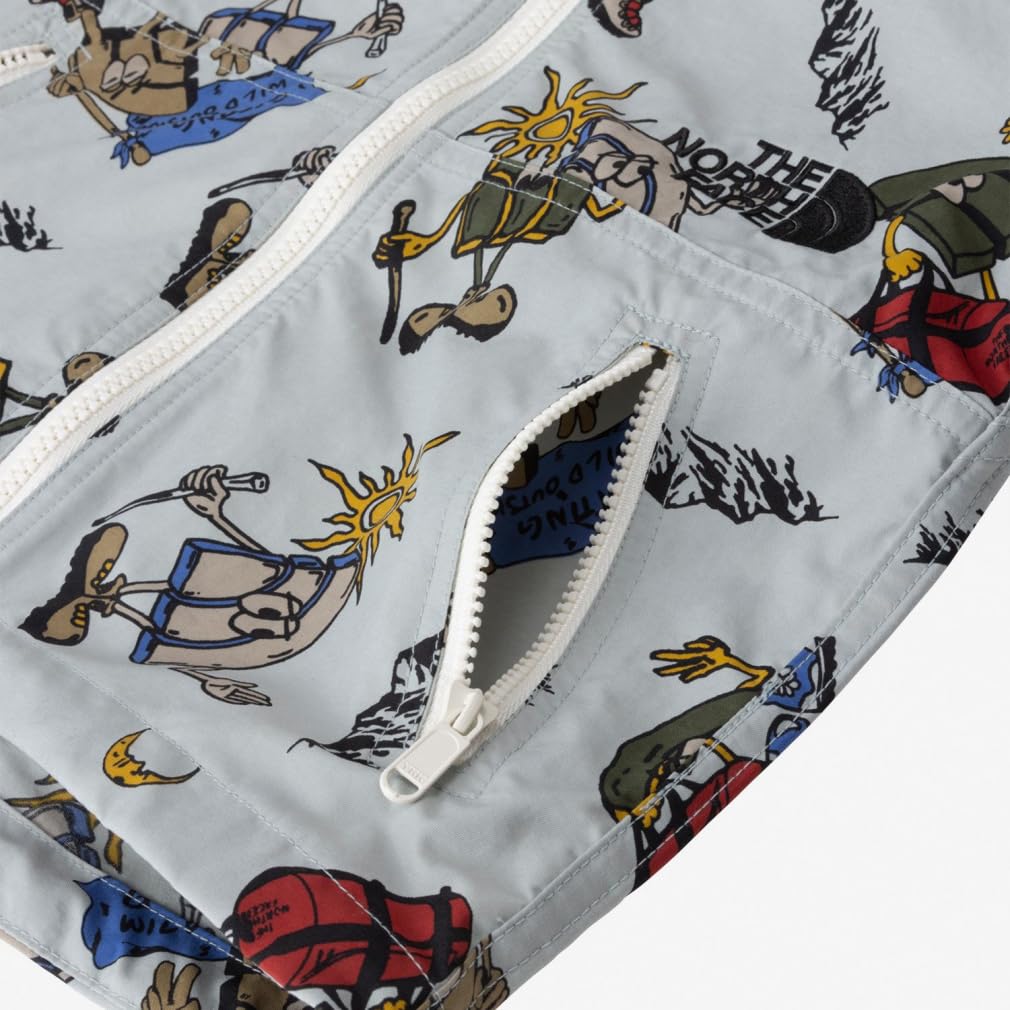 The North Face Baby Novelty Compact UV Halfy Size 80 Jacket, Unisex, Water-Repellent, Protection, Lightweight, Pattern,