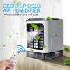 Portable Desktop Air-Cooler Portable Mini Fan Evapolar Humidifier 3 Gear Speed Remote With Remote Control for Home Office
