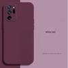 Fashion Solid Colour Shockproof Protective Liquid Silicone Phone Case For Samsung  Galaxy Note 20 Ultra/Note20/Note10+ /Note 10