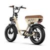 ONESPORT W77 20" Fat Tire Electric Bike for Adults, 48V 500W Motor, 90km Range, 7-Speed, Hydraulic Brakes,Off-Road & City E-Bike