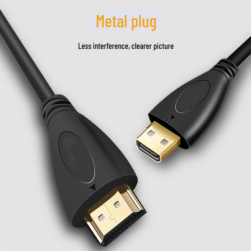 Micro HDMI To HDMI Cable Adapter for Camera, Laptop, TV