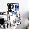 Santorini Greece Summer Soft Phone Case For Samsung Galaxy S26 Ultra S25 Edge S24 FE S23 Plus S22 S21 + S20 Plating Anti-Fall Fu