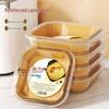 Air Fryer Oil-Absorbing Silicone Paper Bowl - Food Grade Baking Paper Plate