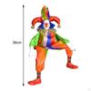 Clown Doll Figure Funny Harlequin Artware Valentine Gift Action Angle Model