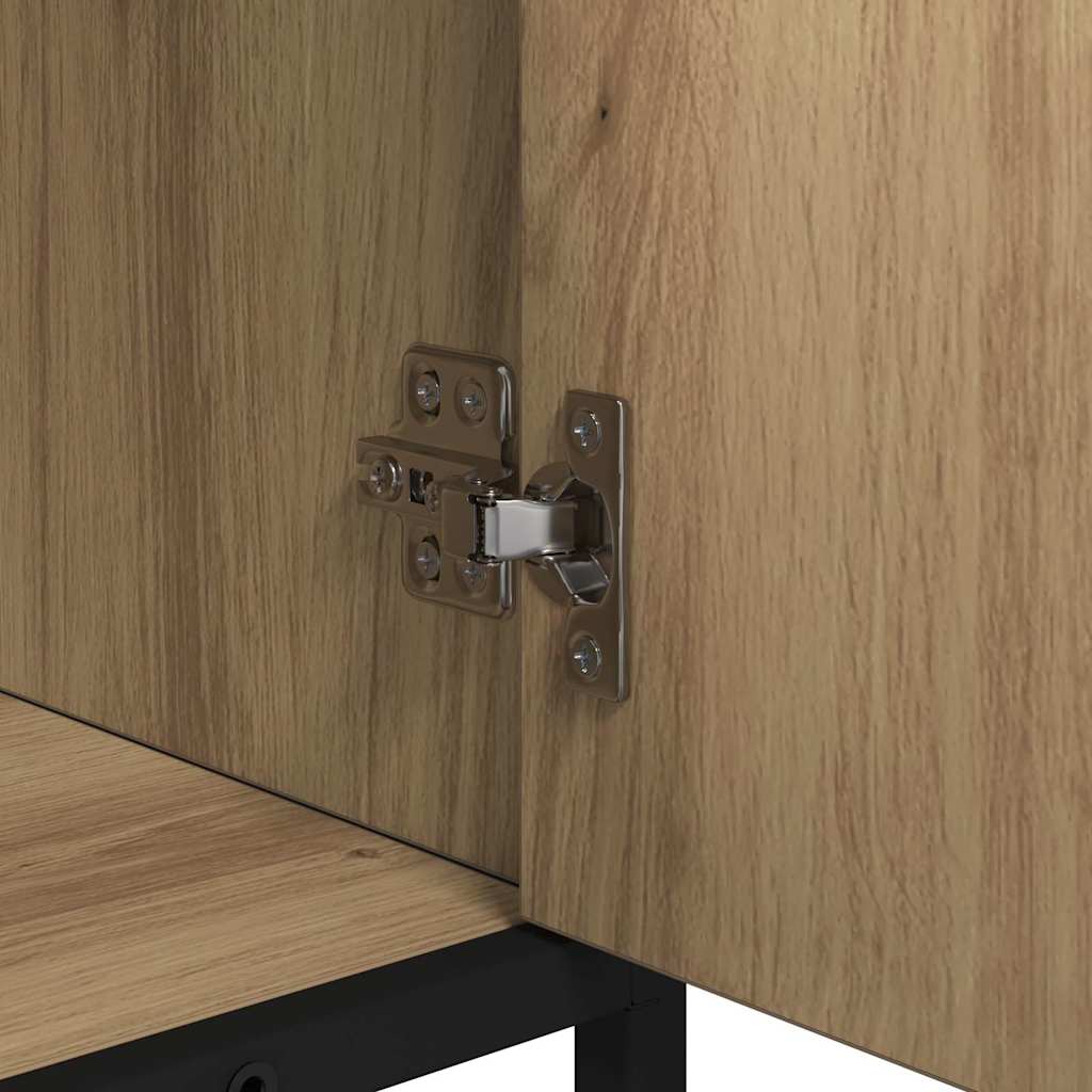 Bathroom Cabinet Artisan Oak 65 X 33 X 60 Cm Particleboard