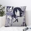 Chainsaw Man Reze Pillow Case Anime Manga Cushion Covers Custom Decor Pillowcase For Living Room 18"X18"