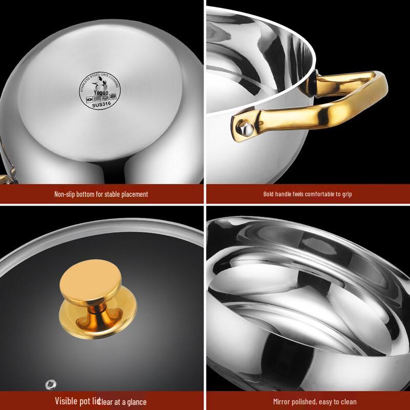 Wutuo 316 Stainless Steel Multi-Use Pot