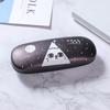 Cute Pattern Glasses Case Hard Leather Eyewear Protector Fashion Sunglasses Box  Women