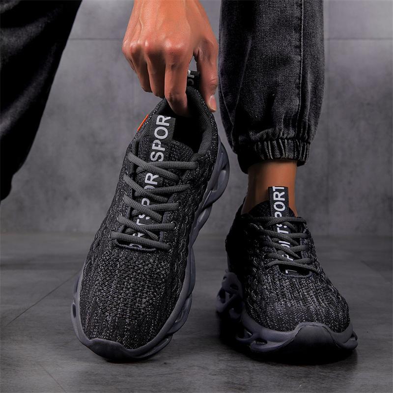 

Весна и осень новые мужские кроссовки дышащие походные спортивные туфли для активного отдыха удобная повседневная мужская обувь для ходьбы 48