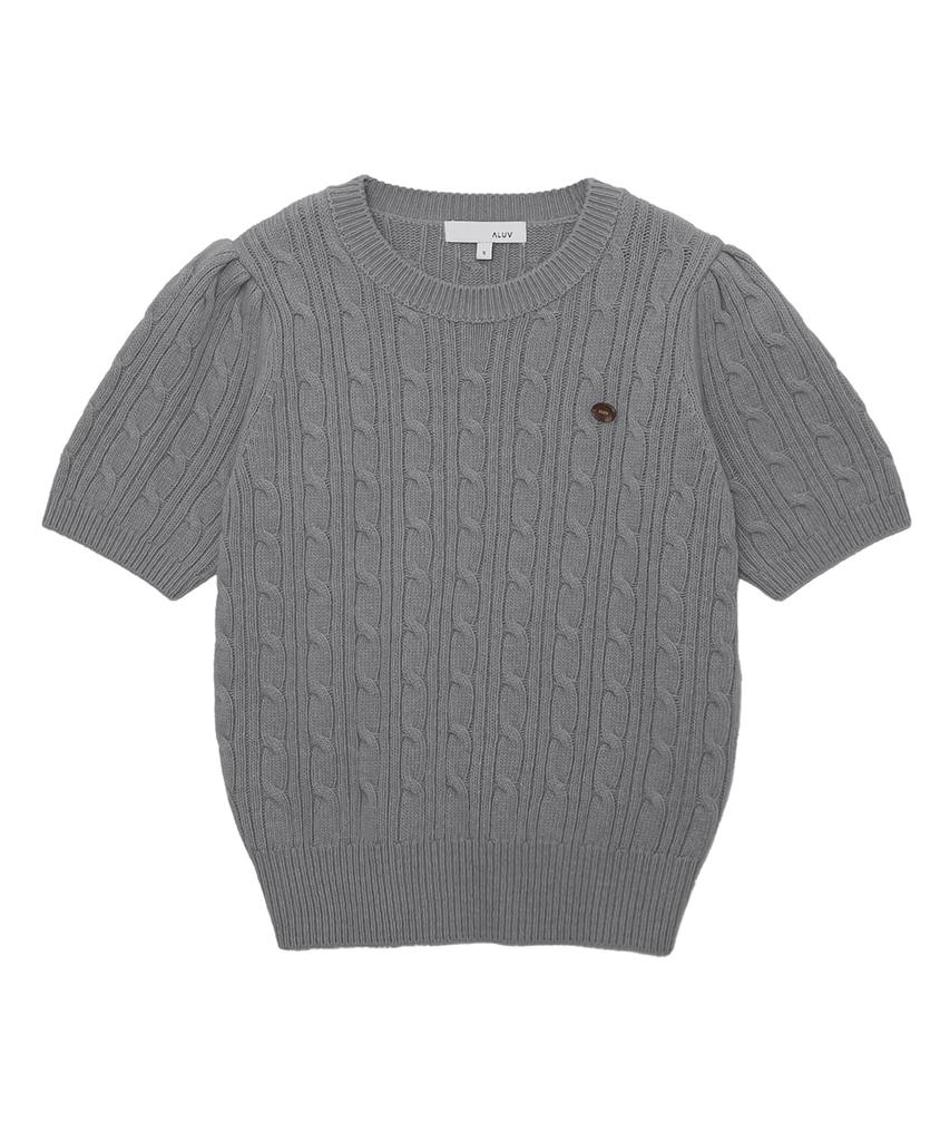 Eilubeu Raccoon Cable Knit Aaqkpo103P