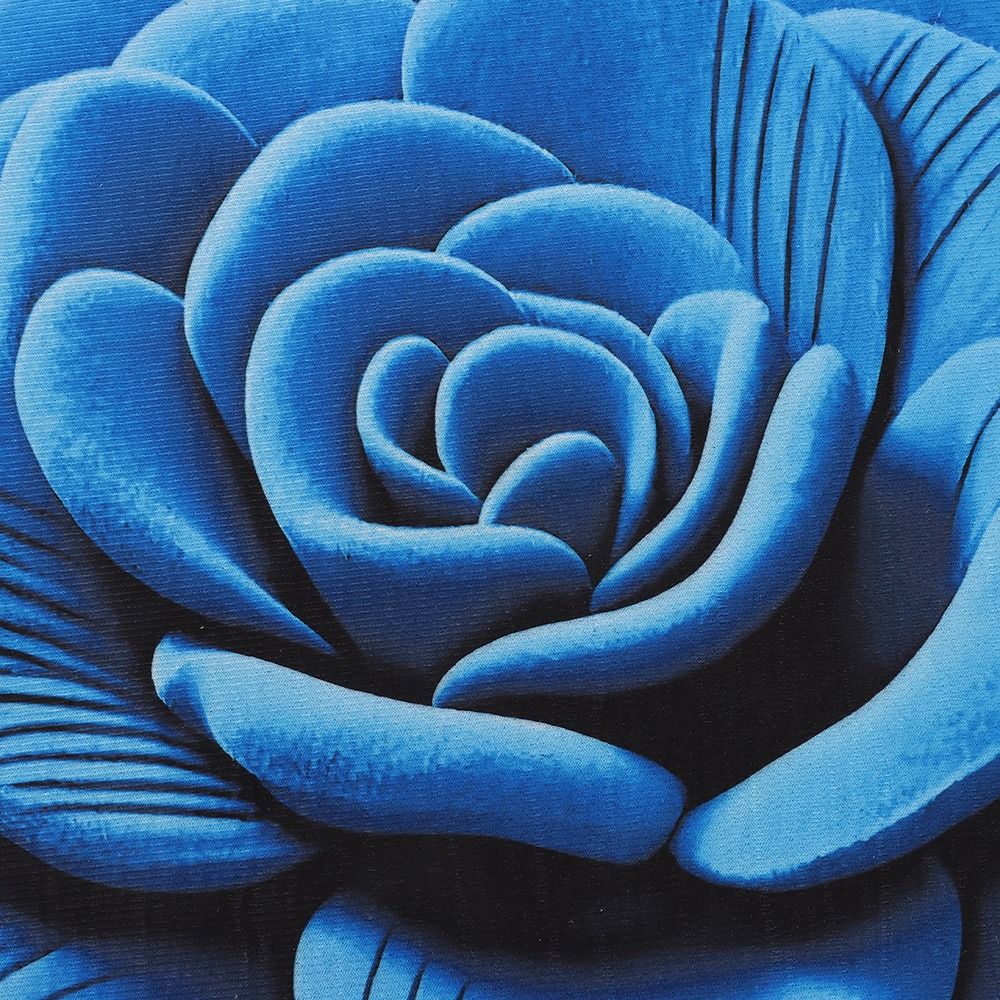 Soft Flower Carpet Non-slip Bathroom Floor Mat Peony Floor Mat  for Living Room Tea Table Bedside