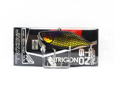 Jackall TN 60 Trigon Vibrationsköder Silhouette Gold Schwarz (3157)