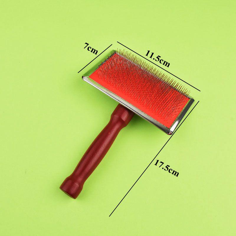 Pet Dog Comb Removers HairKnot Cutter Hair Grooming Groomer Brush For Dogs Cats With Wooden Handle Trimmer Knife Pet Accessoires