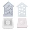 Rabbit Silicone Mould Candlesticks Plasters Gypsum Aromatherapy Candle Holder Molds
