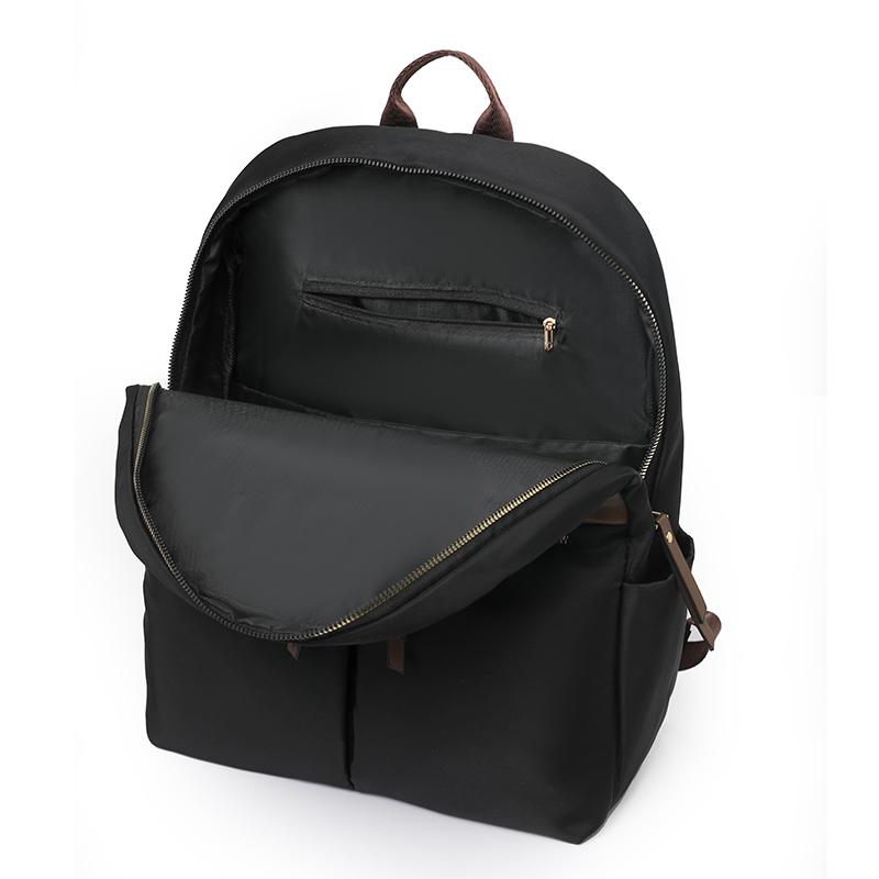 Women's Large Capacity Backpack Nylon Patchwork Backpack