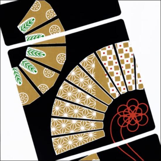 Dyeing Anbo Hand Towel Authentic Dyed Cotton Tokuoka Made in Japan 35cm x 100cm "JYU Fan" 100%